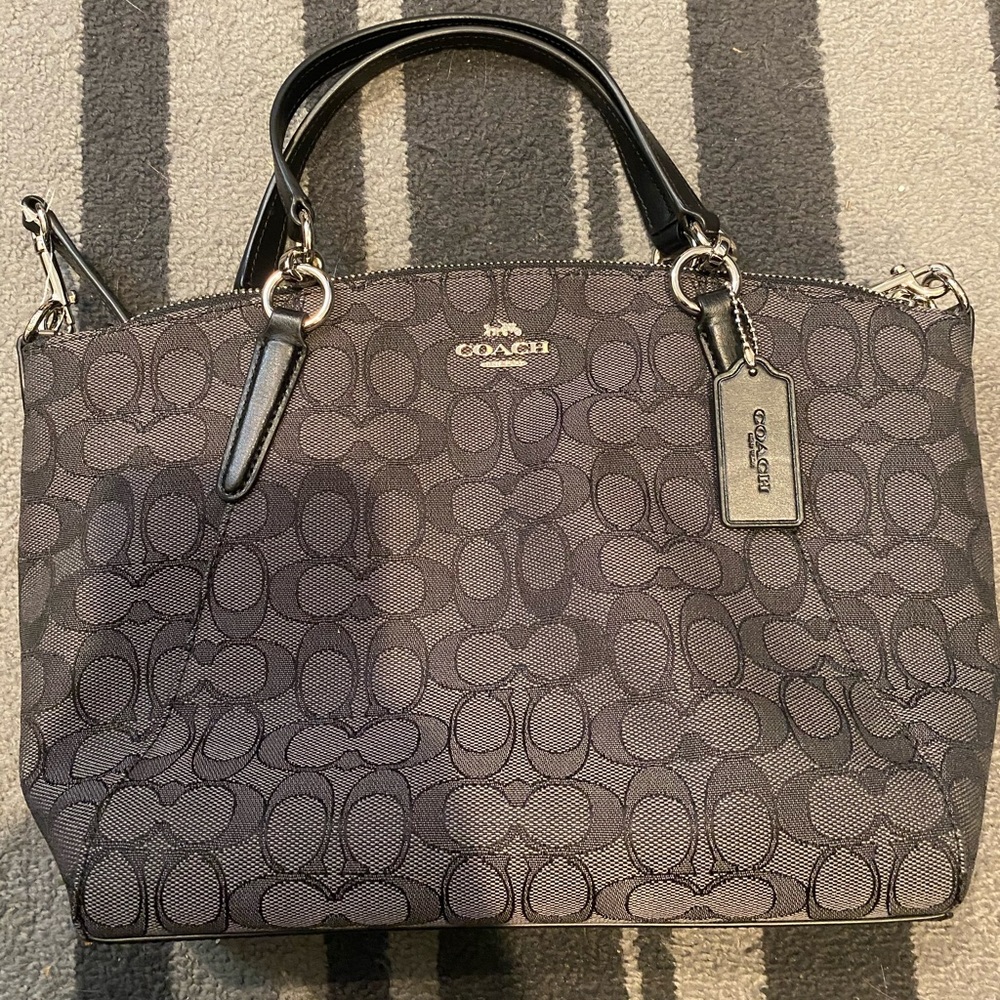 Coach Black crossbody Satchel bag